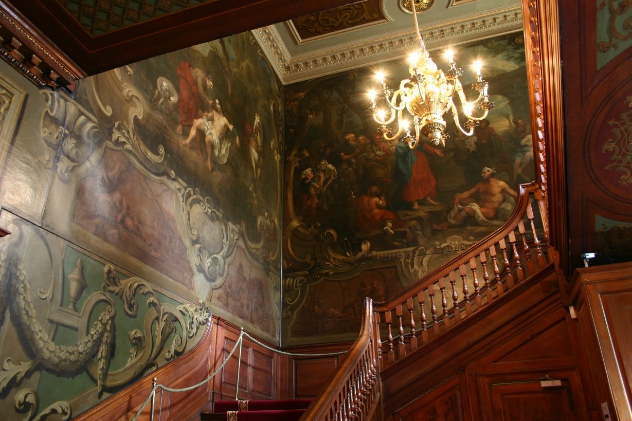 William Hogarth Staircase, St Bartholomew's Hospital, London - 03.JPG